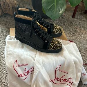 🪐🚀 Christian Louboutin Sneakers - Worn Once For An Event🔥